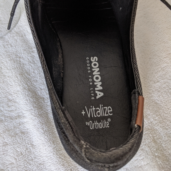 Men’s Sonoma Sawyer Oxfords Black Denim Si… - Picture 4 of 8